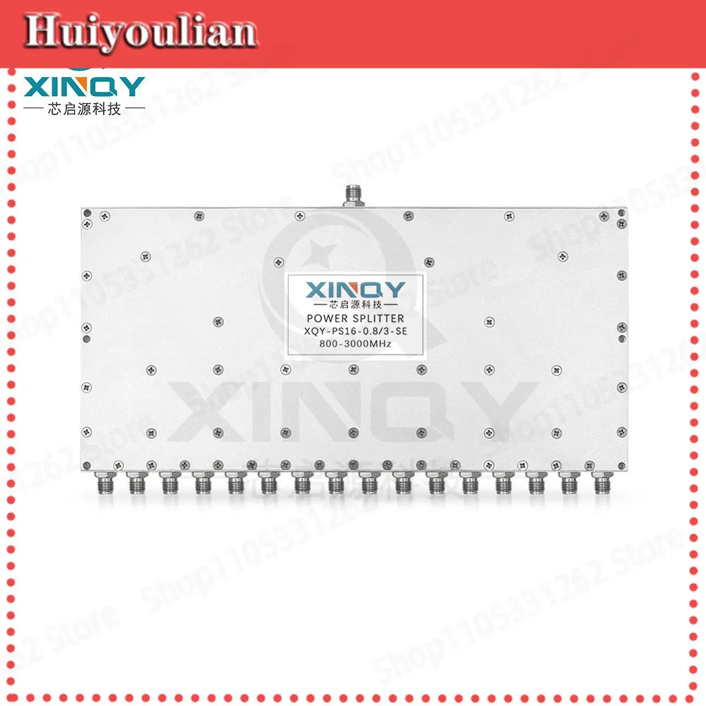 16 Way SMA Power Divider Combiner 0.8 to 3GHz Microstrip RF Splitter for GPS GNSS Satellite Positioning Test Lab Equipment
16 Way SMA Power Divider Combiner 0.8 to 3GHz Microstrip RF Splitter for GPS GNSS Satellite Positioning Test Lab Equipment