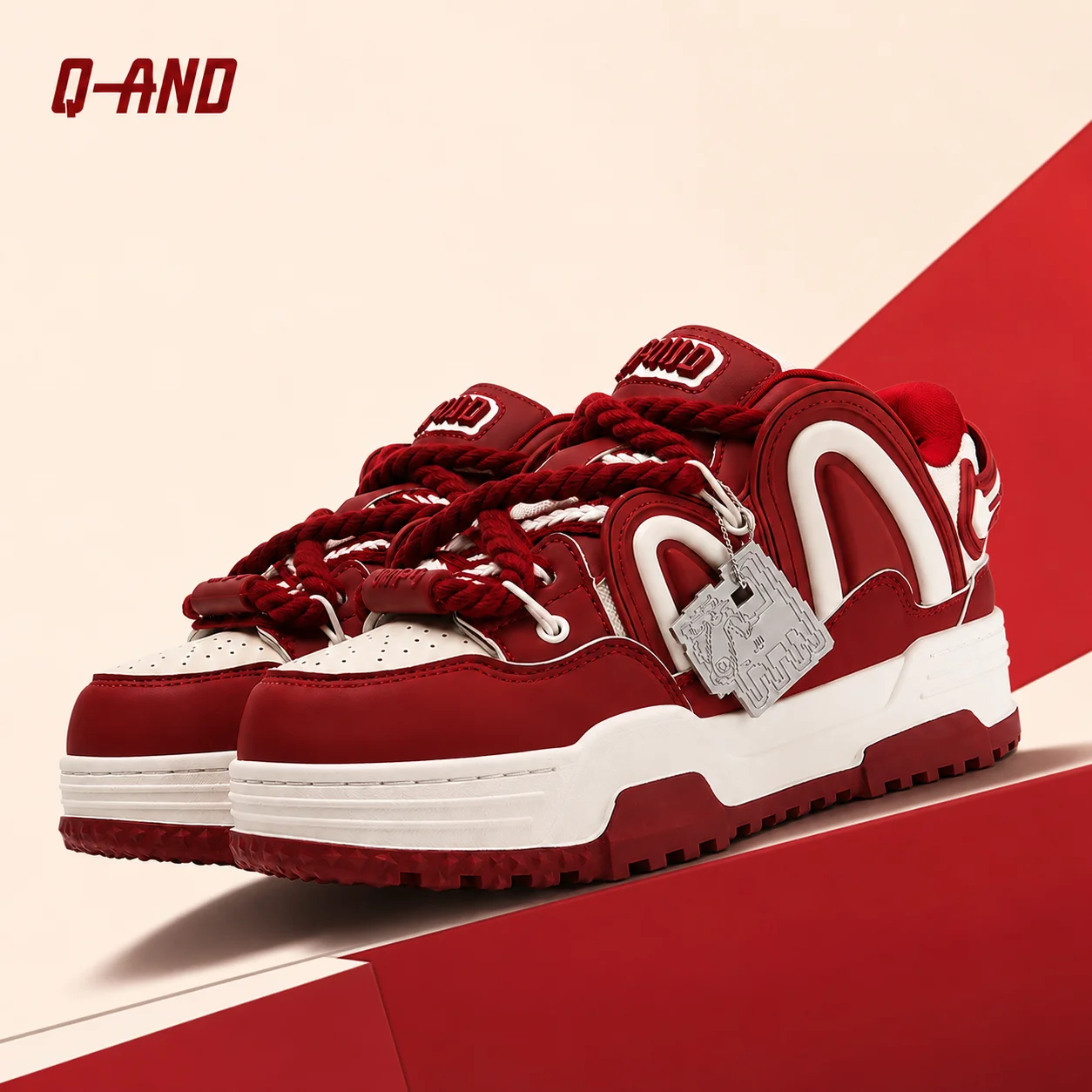 Q-AND Women Burgundy Red Chunky Platform Skate Sneakers, Thick Height Increasing Sole Casual Walking Shoes, Wear Resistant Non Slip Rubber Outsole Streetwear Sports Footwear
Q-AND Women Burgundy Red Chunky Platform Skate Sneakers, Thick Height Increasing Sole Casual Walking Shoes, Wear Resistant Non Slip Rubber Outsole Streetwear Sports Footwear