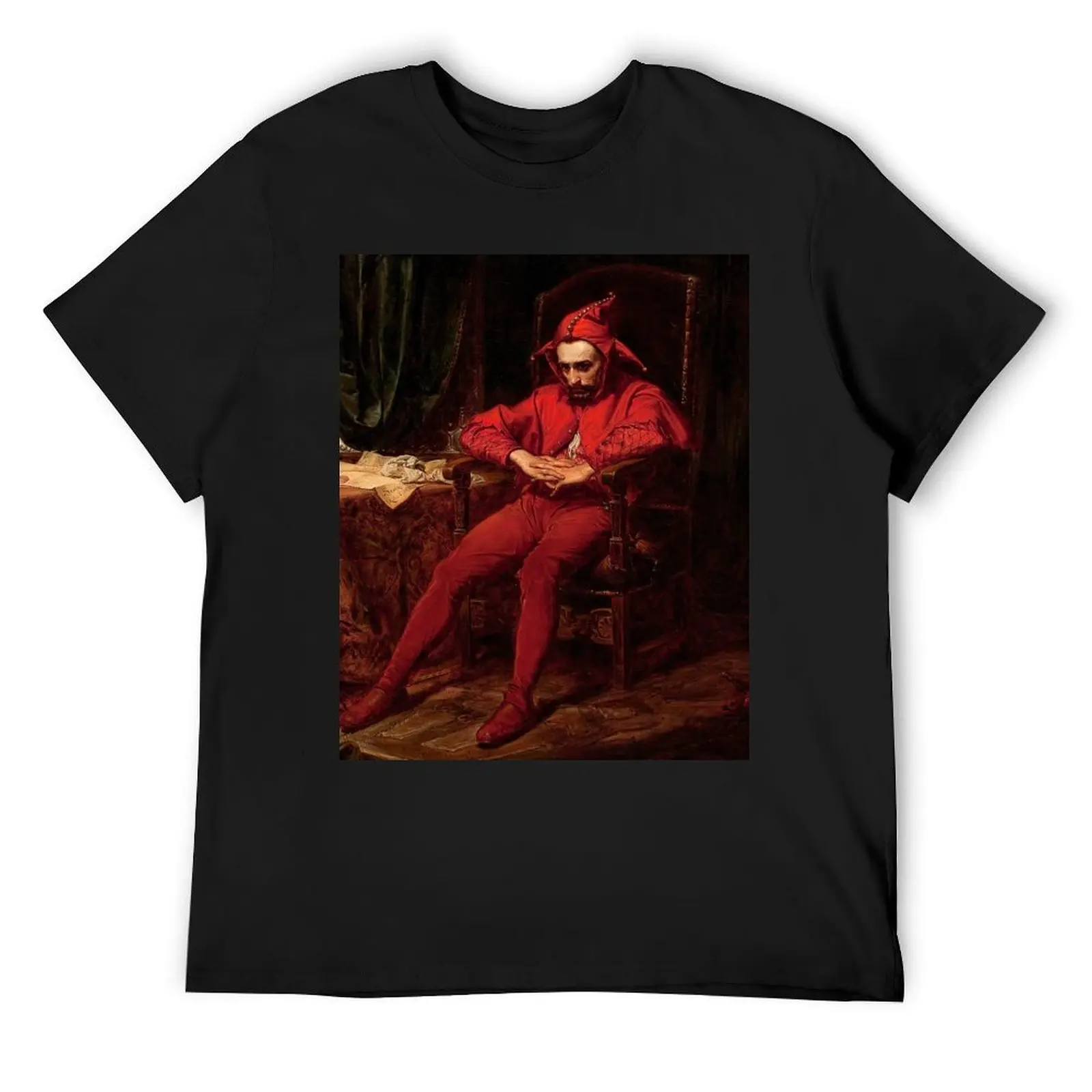 Stańczyk (Sad Red Jester Clown), by Jan Matejko T-Shirt vintage anime shirt oversizeds big and tall t shirts for men
Stańczyk (Sad Red Jester Clown), by Jan Matejko T-Shirt vintage anime shirt oversizeds big and tall t shirts for men