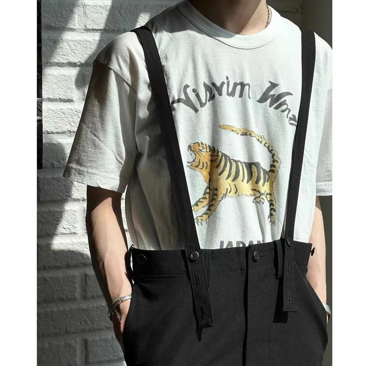 VISVIM WMV TORA TEE 24SS Футболка с короткими рукавами и надписью «Тигр» Vibe Vintage
VISVIM WMV TORA TEE 24SS Футболка с короткими рукавами и надписью «Тигр» Vibe Vintage