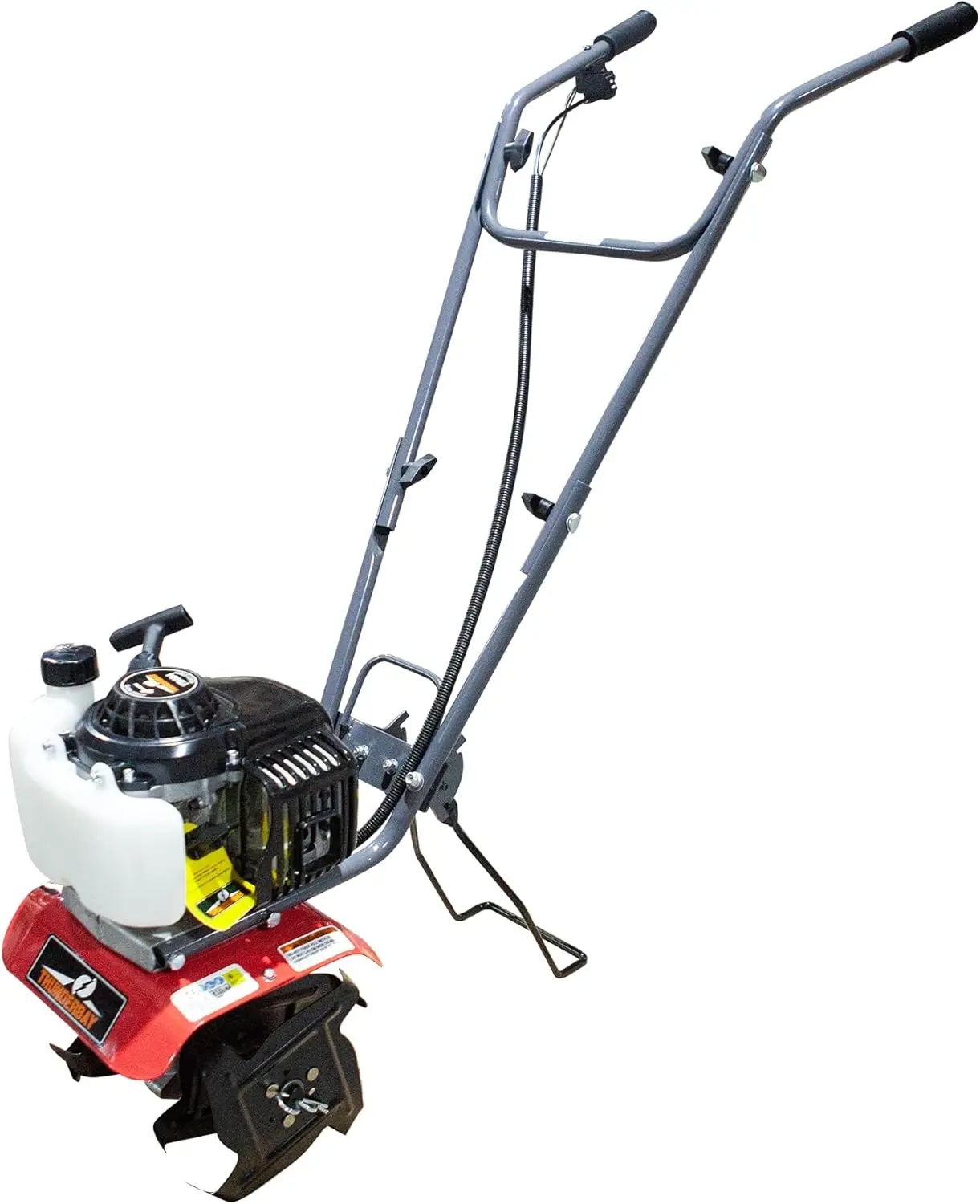 Cultivator 2Cycle 52cc Gas Powered Tiller w Adjustable 4 Steel Tines Small Rototiller
Cultivator 2Cycle 52cc Gas Powered Tiller w Adjustable 4 Steel Tines Small Rototiller
