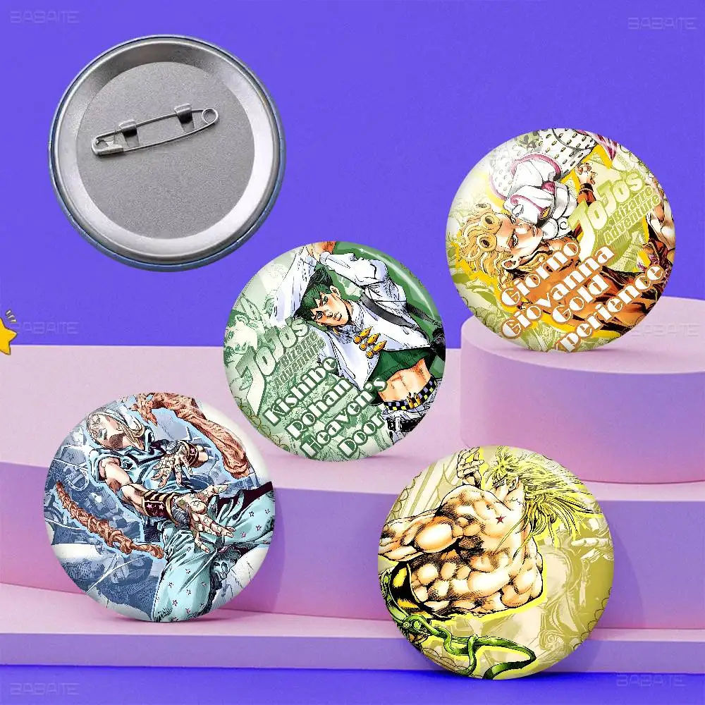 1PC Classic Anime J-JojoS B-Bizarre A-Adventure Anime Button Pin Handmade Brooch for Badge Backpack Jewelry Accessories
1PC Classic Anime J-JojoS B-Bizarre A-Adventure Anime Button Pin Handmade Brooch for Badge Backpack Jewelry Accessories