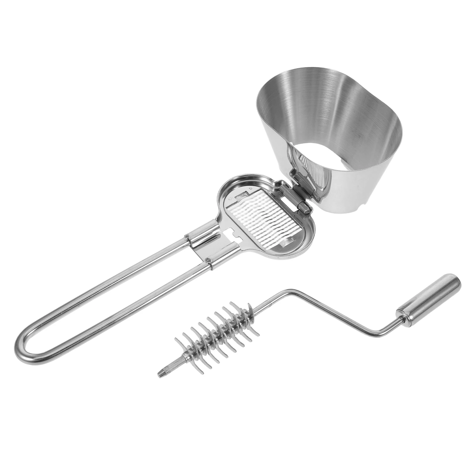 Compact Stainless Steel Hand Crank Mini Chopper Multi Functional Manual Food Processor for Herbs Vegetables Spices
Compact Stainless Steel Hand Crank Mini Chopper Multi Functional Manual Food Processor for Herbs Vegetables Spices