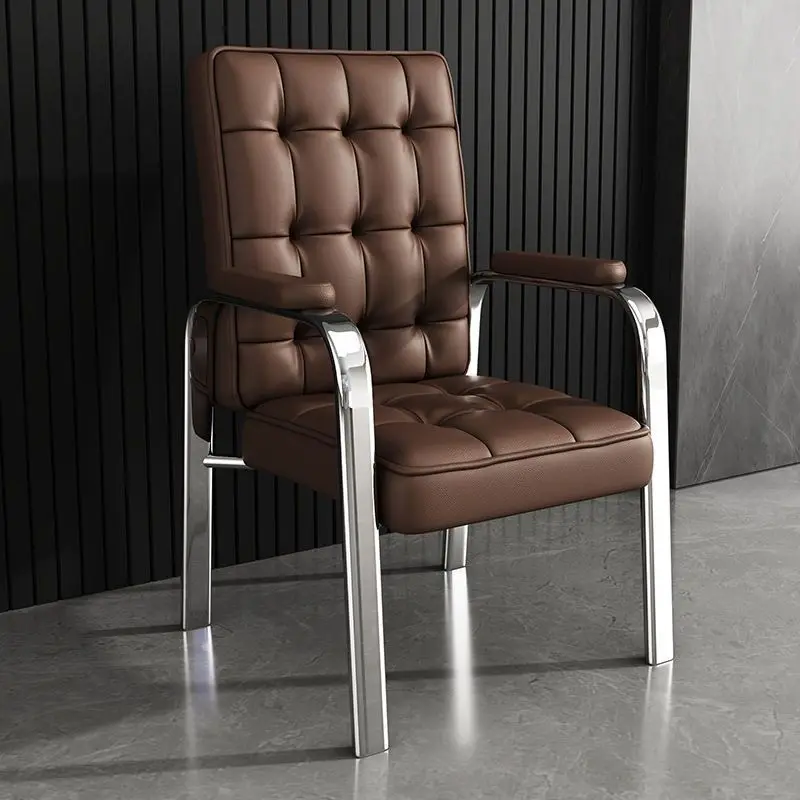 Armrest back chair Office leather seat Mahjong chair Comfortable sedentary home computer chair
Armrest back chair Office leather seat Mahjong chair Comfortable sedentary home computer chair