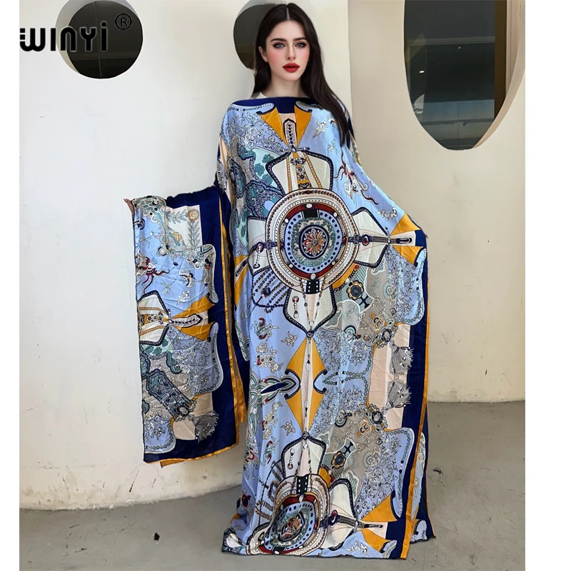 WINYI muslim african traditional dress for woman abaya dubai luxury Kaftan evening dress Elegant Maxi Length Dress beach covers
WINYI muslim african traditional dress for woman abaya dubai luxury Kaftan evening dress Elegant Maxi Length Dress beach covers