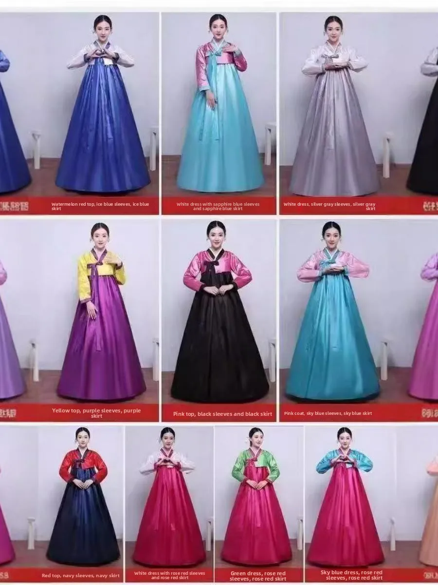 Traditional Korean Women's Costume Modified Chang'e Dance Performance Costume Ethnic Clothing Major Festivals Supplies
Traditional Korean Women's Costume Modified Chang'e Dance Performance Costume Ethnic Clothing Major Festivals Supplies