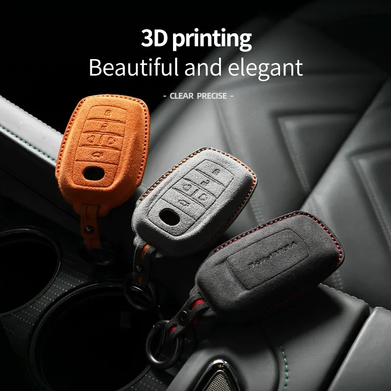 Alcantara Car Key Case Cover Shell For TOYOTA Sienna Fortuner Hybrid Vehicles Alphard PREVIA Voxy 2021 2022
Alcantara Car Key Case Cover Shell For TOYOTA Sienna Fortuner Hybrid Vehicles Alphard PREVIA Voxy 2021 2022