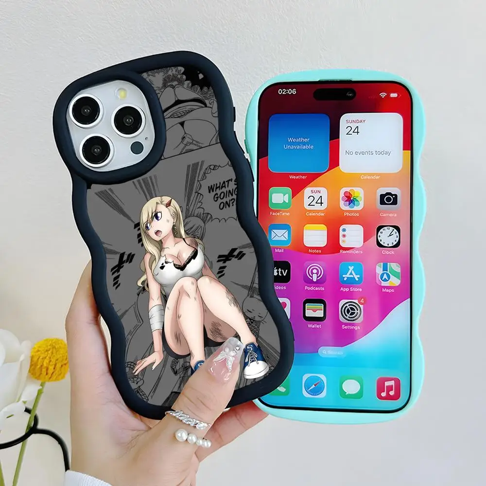 Чехол Edens Zero Rebecca для iPhone 17 16 15 14 13 12 11 Air Pro Max Plus, черный, из мягкого ТПУ, с волнистым краем
Чехол Edens Zero Rebecca для iPhone 17 16 15 14 13 12 11 Air Pro Max Plus, черный, из мягкого ТПУ, с волнистым краем