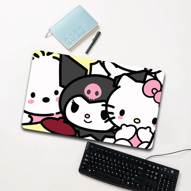 Sanrio Kuromi Hello Kitty Mouse Pad Large Non-slip Waterproof Desk Mat for Computer Laptop
Sanrio Kuromi Hello Kitty Mouse Pad Large Non-slip Waterproof Desk Mat for Computer Laptop