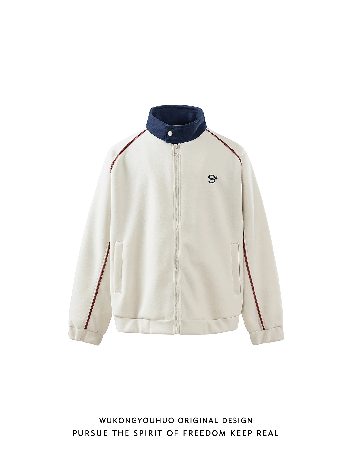 Модная американская куртка свободного кроя с вышивкой и контрастным воротником-стойкой для мужчин и женщин, весенняя коллекция ex Out...
Модная американская куртка свободного кроя с вышивкой и контрастным воротником-стойкой для мужчин и женщин, весенняя коллекция ex Out...