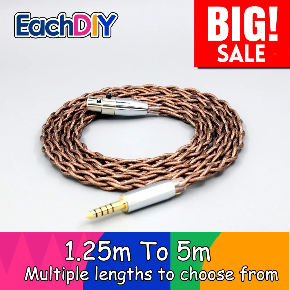 99% 24k Gold 7n Pure Silver Earphone Cable For AKG K371BT Beyerdynamic DT177x GO Pioneer HDJ-X10 Sennheiser HD490 Pro LN008557
99% 24k Gold 7n Pure Silver Earphone Cable For AKG K371BT Beyerdynamic DT177x GO Pioneer HDJ-X10 Sennheiser HD490 Pro LN008557