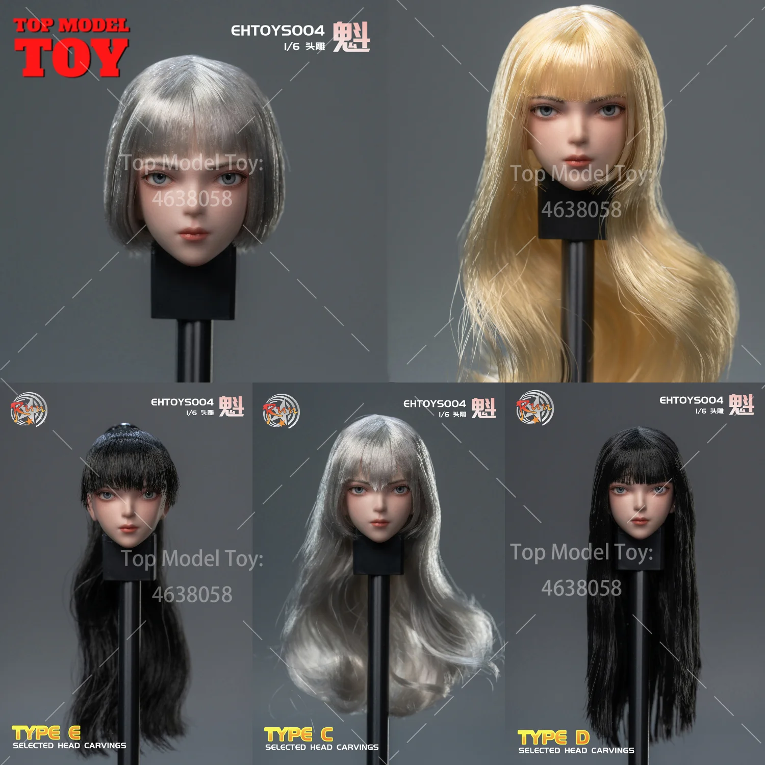 2025 Q1 EHTOYS EHTOYS004 1/6 Girl Kui, скульптура головы с подвижными глазами, модель подходит для 12 дюймов, фигурка женщины-солдата, тело куклы, игрушки
2025 Q1 EHTOYS EHTOYS004 1/6 Girl Kui, скульптура головы с подвижными глазами, модель подходит для 12 дюймов, фигурка женщины-солдата, тело куклы, игрушки