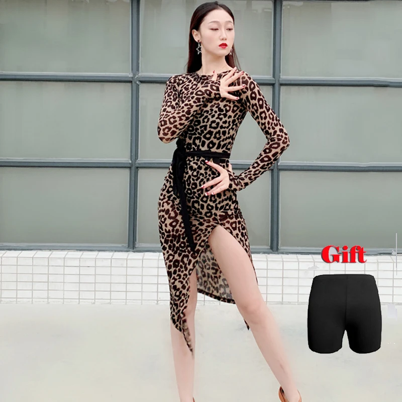 2023 New Sexy Leopard Print Slim Latin Dance Dress For Women Chacha Rumba Tango Adult Latin Dance Competition Clothing DQL8085
2023 New Sexy Leopard Print Slim Latin Dance Dress For Women Chacha Rumba Tango Adult Latin Dance Competition Clothing DQL8085