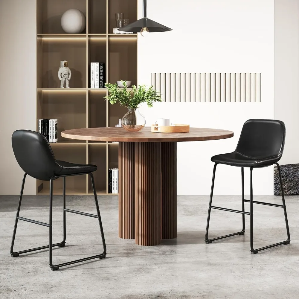 Dining Chairs Set of 2, Armless Counter Height Stools with Back Hold up to 500 lbs for Home, Kitchen,Dining Room,Bar,Coffee Shop
Dining Chairs Set of 2, Armless Counter Height Stools with Back Hold up to 500 lbs for Home, Kitchen,Dining Room,Bar,Coffee Shop