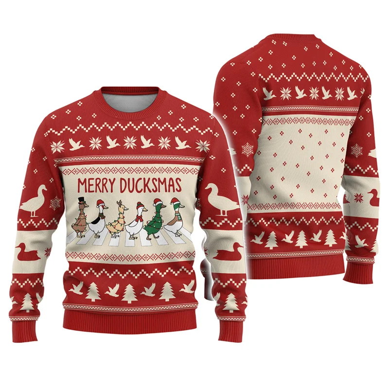 Funny Merry Christmas Pattern Sweatshirts For Men Santa Claus Duck 3D Printed Pullover Autumn O-Neck Hoodies Long Sleeves Tops
Funny Merry Christmas Pattern Sweatshirts For Men Santa Claus Duck 3D Printed Pullover Autumn O-Neck Hoodies Long Sleeves Tops