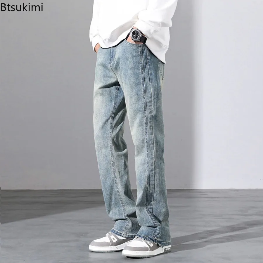 2026 New Mens Fashion Retro High Street Jeans Spring Summer Loose Casual Straight Leg Micro Flared Long Trousers Male Streetwear
2026 New Mens Fashion Retro High Street Jeans Spring Summer Loose Casual Straight Leg Micro Flared Long Trousers Male Streetwear