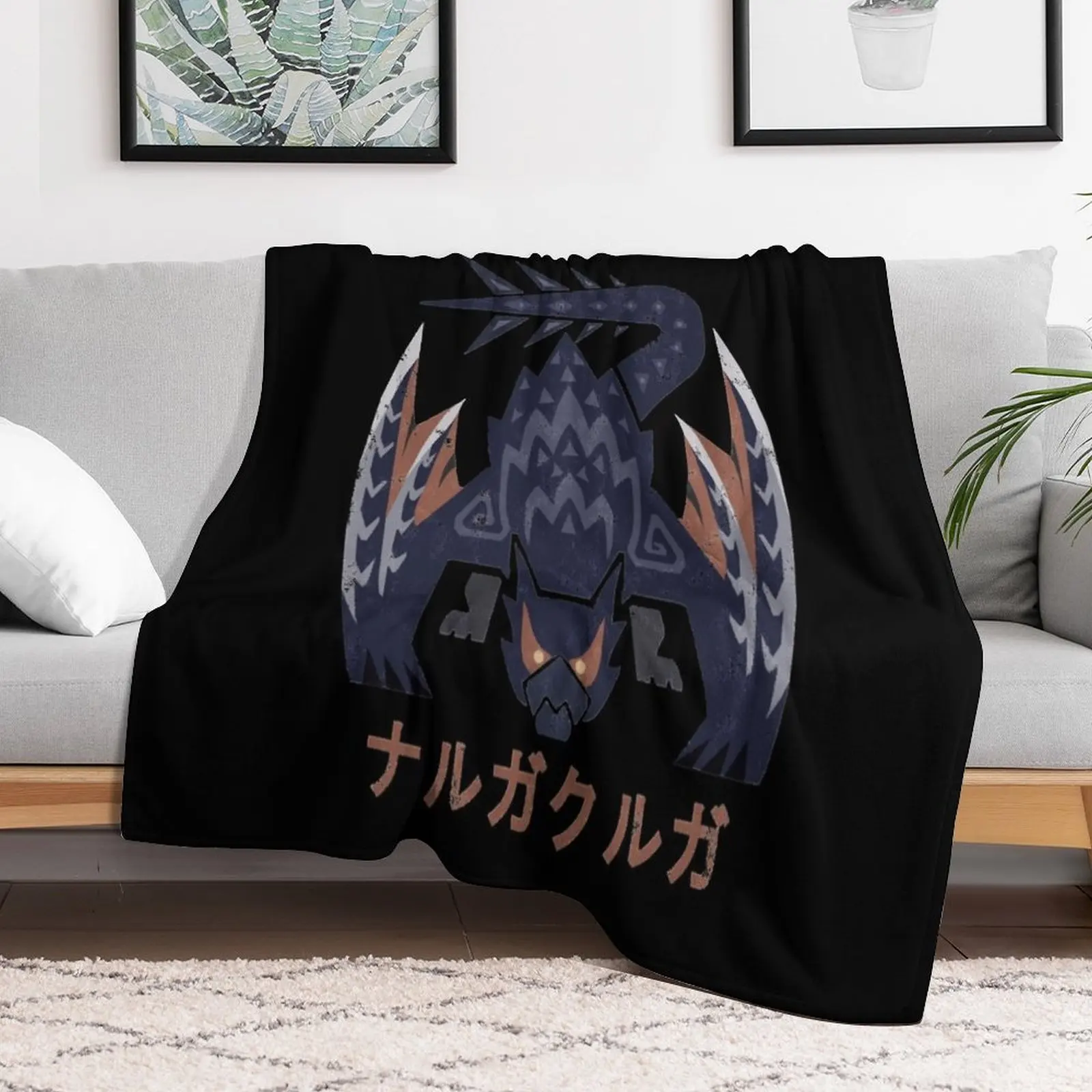 Nargacuga symbol Throw Blanket Luxury Designer Plaid on the sofa Blankets For Sofa Thin Sofas Blankets
Nargacuga symbol Throw Blanket Luxury Designer Plaid on the sofa Blankets For Sofa Thin Sofas Blankets