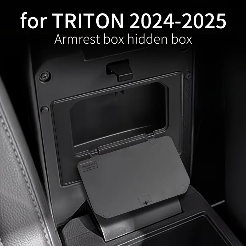 Car Armrest Hidden Storage Box For MITSUBISHI L200/Triton 2024-2026 Center Console Armrest Organizer Tray Insert Plate Accessory
Car Armrest Hidden Storage Box For MITSUBISHI L200/Triton 2024-2026 Center Console Armrest Organizer Tray Insert Plate Accessory