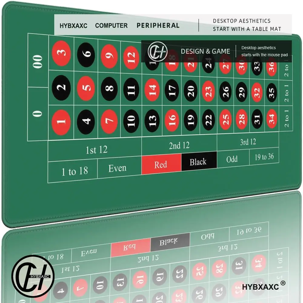 Rubber Non-slip Portable Roulette XXL Poker Tablecloth Desk Mat Gaming Mat Anti-slip Durable Surface Office Keyboard Mouse Pads
Rubber Non-slip Portable Roulette XXL Poker Tablecloth Desk Mat Gaming Mat Anti-slip Durable Surface Office Keyboard Mouse Pads