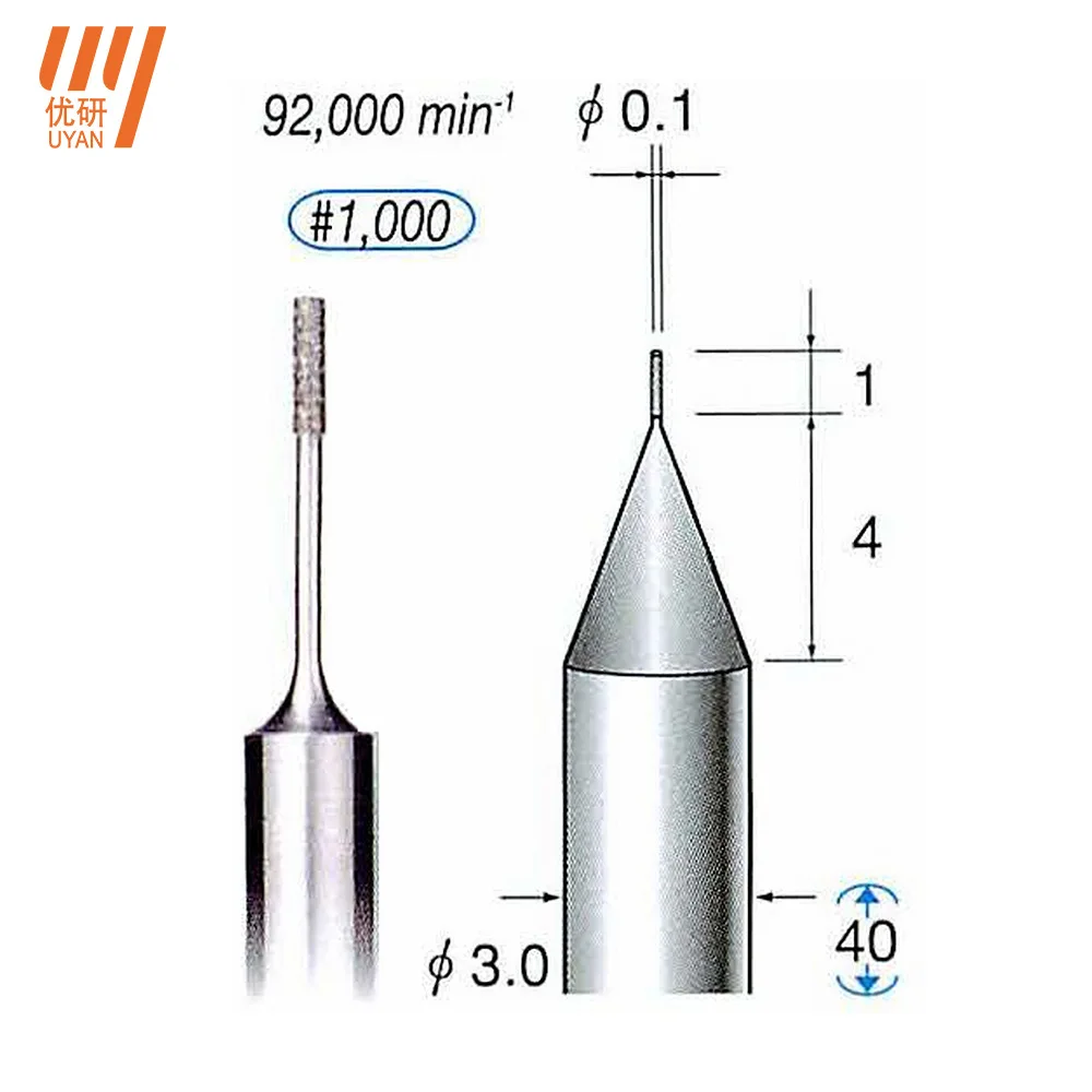 Carbide grinding head Electroplated diamond diamond abrasive shaft diameter shank 3.0mm grinding rod
Carbide grinding head Electroplated diamond diamond abrasive shaft diameter shank 3.0mm grinding rod