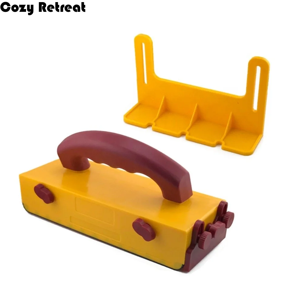 ABS Woodworking Push Handle Ergonomic Handle Non-Slip Design Safety Push Block Slip-Resistant Comfortable Grip
ABS Woodworking Push Handle Ergonomic Handle Non-Slip Design Safety Push Block Slip-Resistant Comfortable Grip