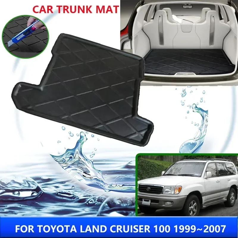 Car Trunk Mat For Toyota Land Cruiser 100 Lexus LX 470 1999~2007 2000 High Temperature Resistant Storage Pad Interior Accessorie
Car Trunk Mat For Toyota Land Cruiser 100 Lexus LX 470 1999~2007 2000 High Temperature Resistant Storage Pad Interior Accessorie