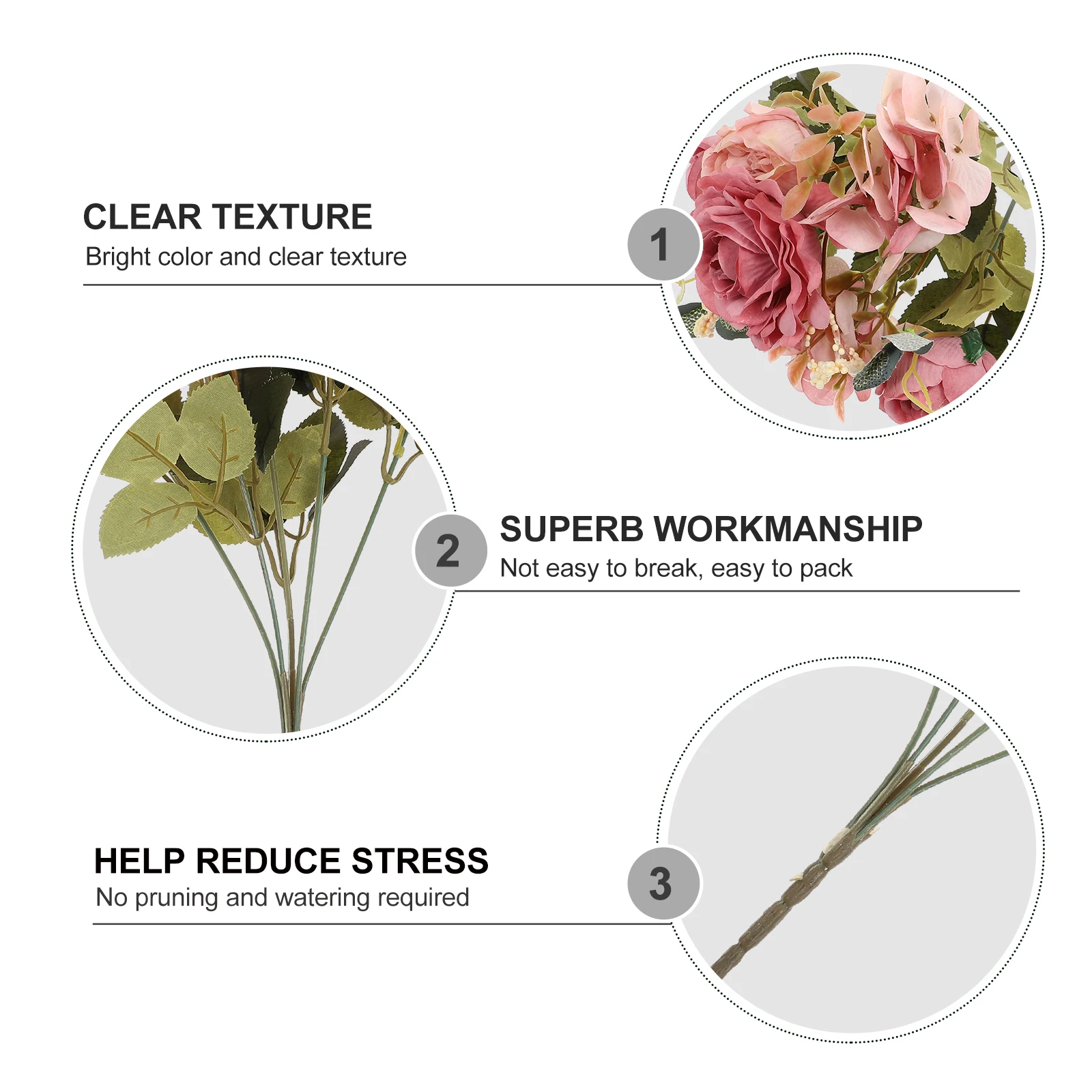 1pc Simulation Hydrangea Bouquet Decorative Fake For Home Office Decor Artificial Arrangement False Flower Props Vivid Flower
1pc Simulation Hydrangea Bouquet Decorative Fake For Home Office Decor Artificial Arrangement False Flower Props Vivid Flower