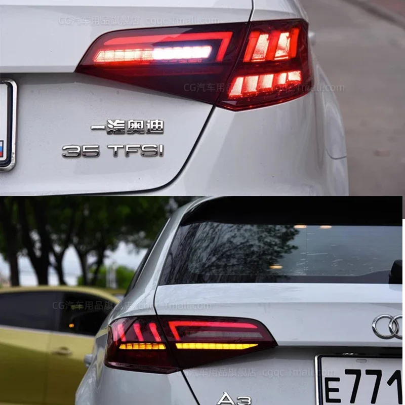 Car Lights for Audi A3 LED Tail Light 2013-2020 S3 Sportback Rear Lamp DRL Dynamic Signal Reverse Automotive Car Accessories
Car Lights for Audi A3 LED Tail Light 2013-2020 S3 Sportback Rear Lamp DRL Dynamic Signal Reverse Automotive Car Accessories