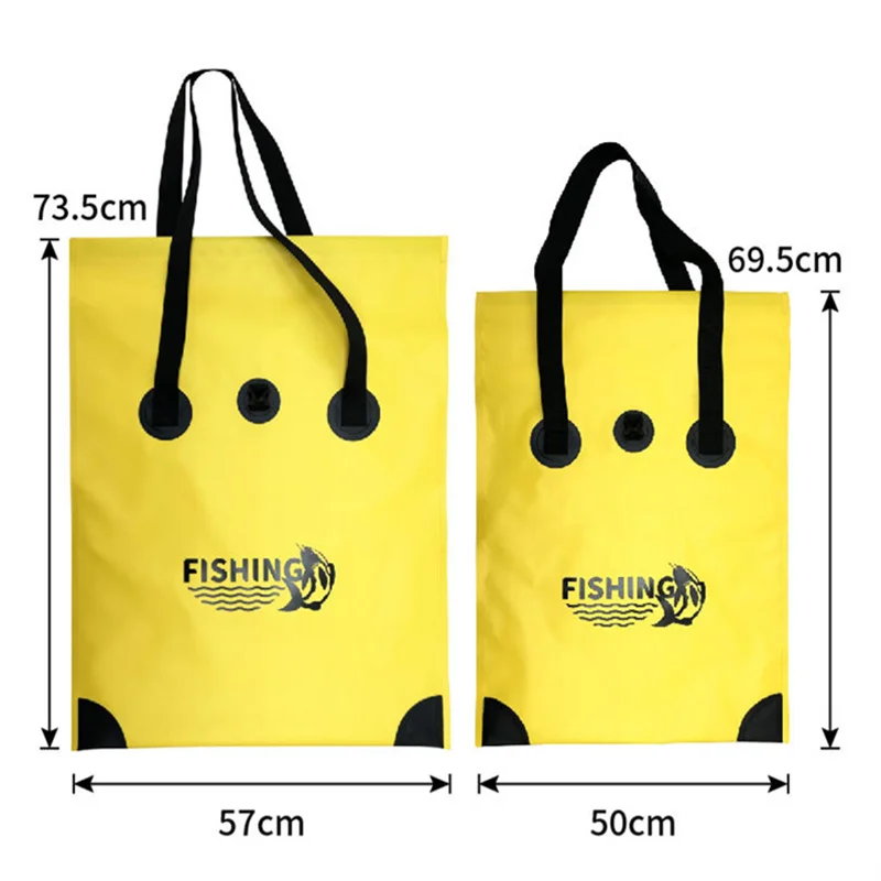 FREE-Fishing Trip Leisure Mountain Fishing Bag Waterproof Handbag Made Of PVC Fish Basket Y234
FREE-Fishing Trip Leisure Mountain Fishing Bag Waterproof Handbag Made Of PVC Fish Basket Y234