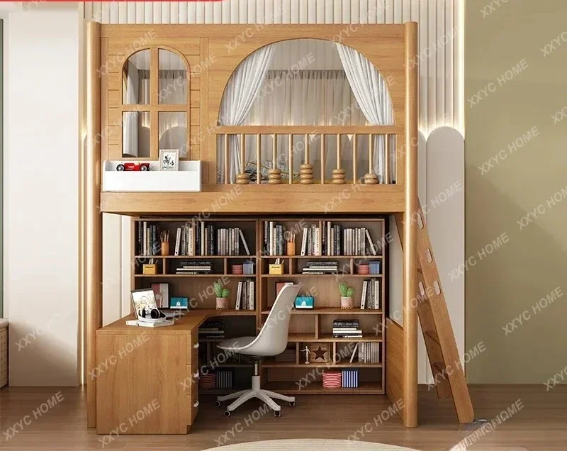 Y1 Bed Table Combined Bed Desk Wardrobe Integrated Upper and Lower Bunk Double Layer Elevated Bed
Y1 Bed Table Combined Bed Desk Wardrobe Integrated Upper and Lower Bunk Double Layer Elevated Bed