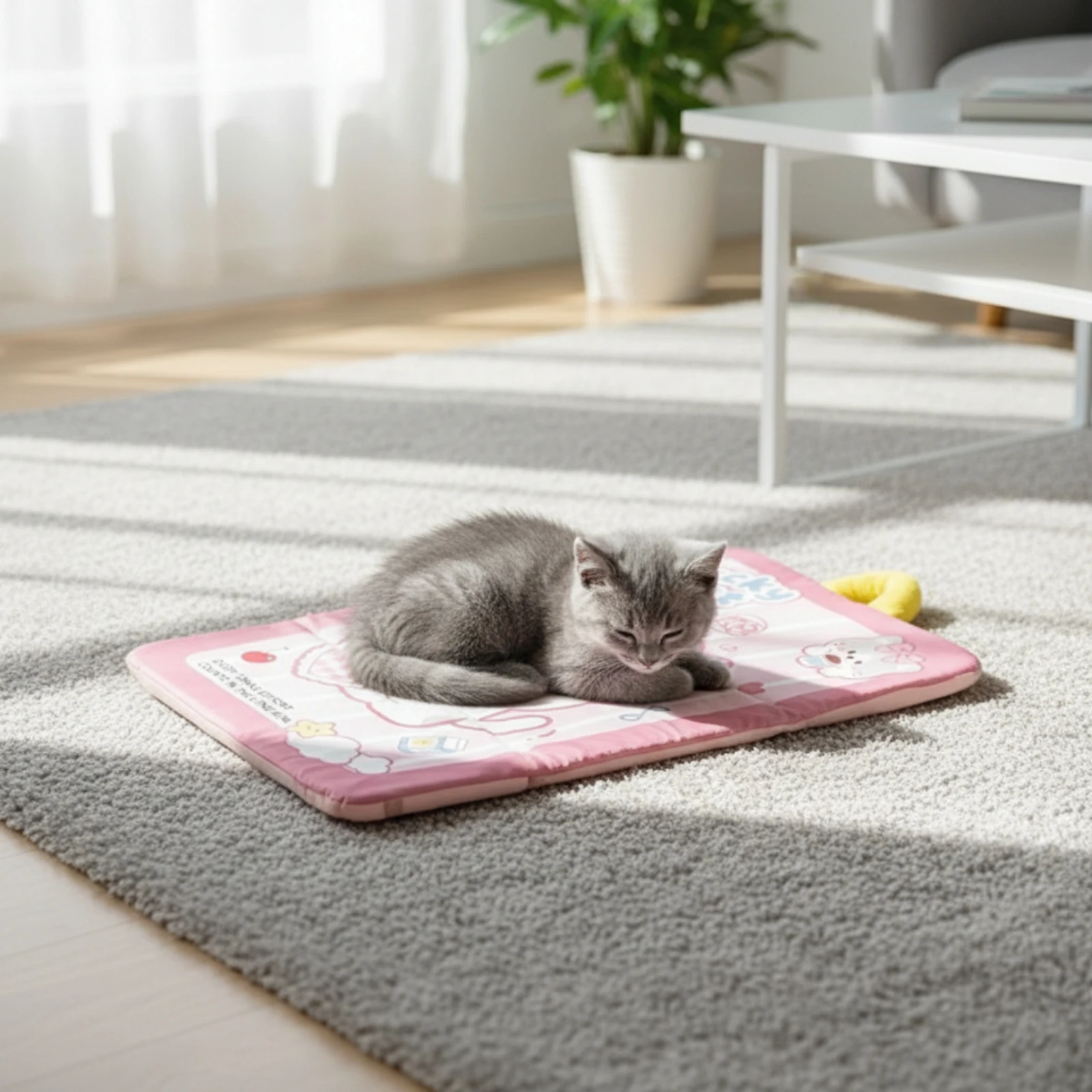 Dog Cooling Mat Wear-Resistant Feline Cooling Mat Portable Floor Pad Cushioned Soft for Sleeping
Dog Cooling Mat Wear-Resistant Feline Cooling Mat Portable Floor Pad Cushioned Soft for Sleeping