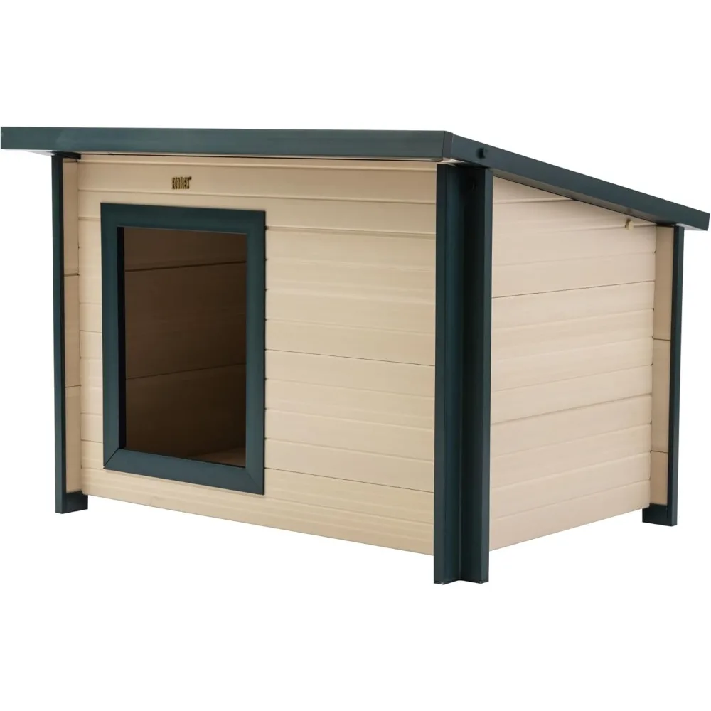 Dog House for Medium Dogs up to 110lbs - Weatherproof, Easy Clean Outdoor Shelter - 10 Year War
Dog House for Medium Dogs up to 110lbs - Weatherproof, Easy Clean Outdoor Shelter - 10 Year War