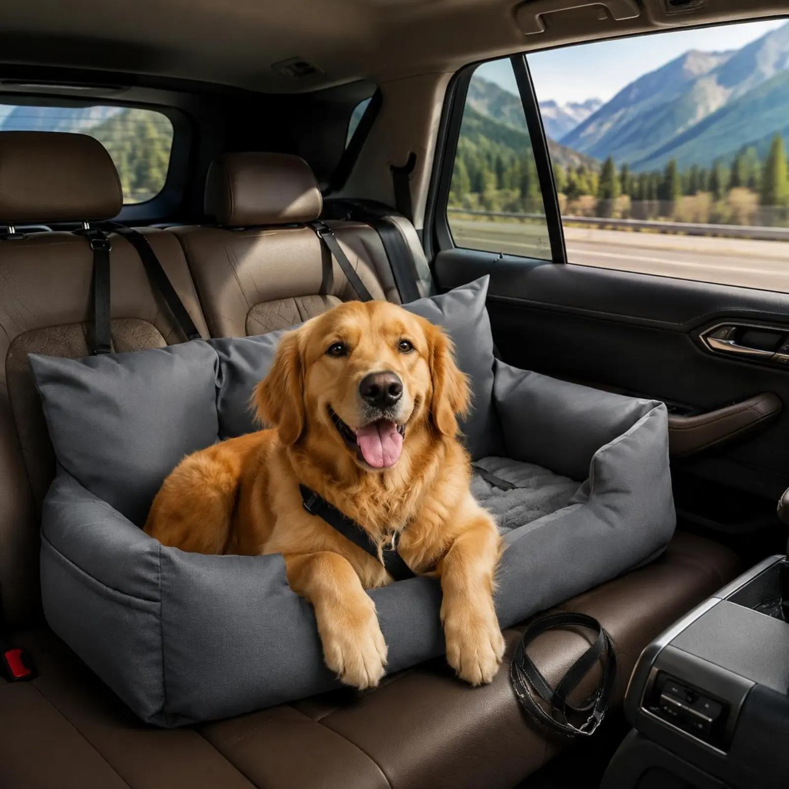 Dog Car Seat Bed Waterproof Dog Booster Seat Scratch Resistant Quick Install for Large Dogs
Dog Car Seat Bed Waterproof Dog Booster Seat Scratch Resistant Quick Install for Large Dogs