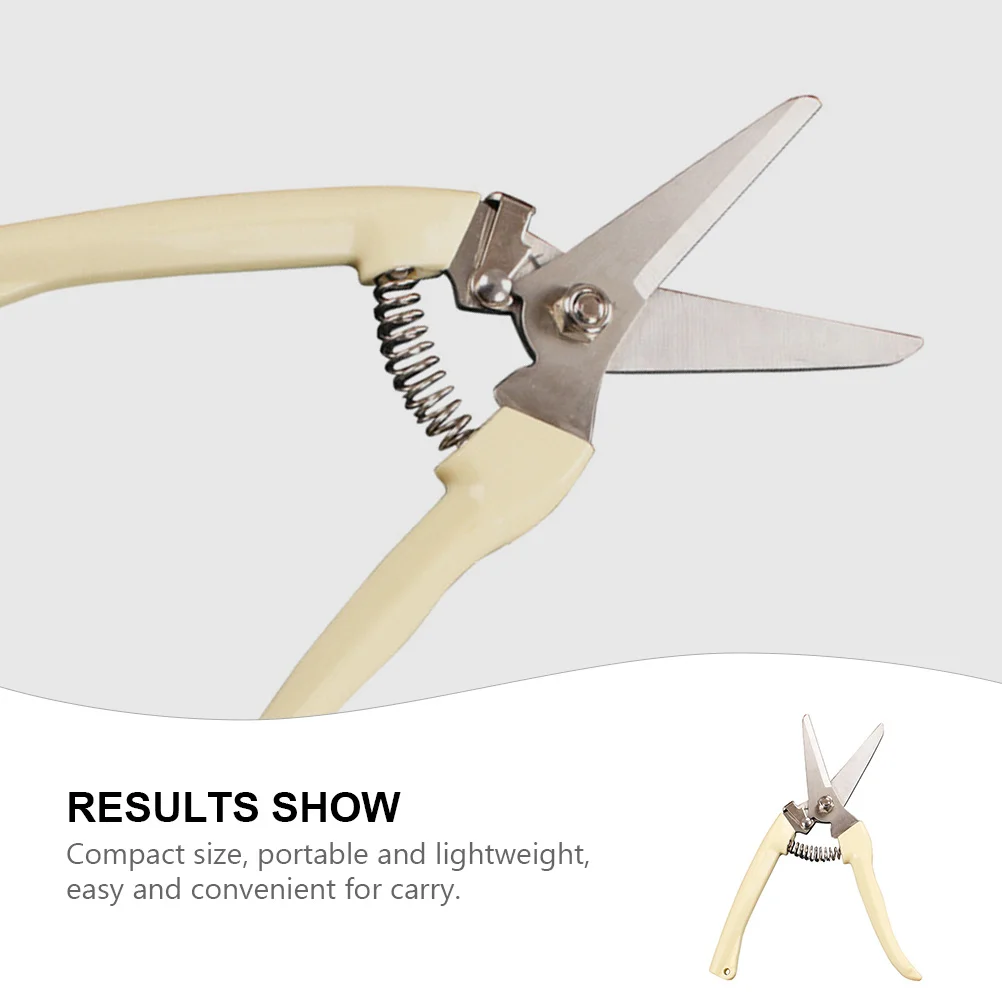 Stainless Steel Pruning Shears Compact Lightweight Garden Pruner For Tree Branch Cutting One Hand Operation Gardening Tool
Stainless Steel Pruning Shears Compact Lightweight Garden Pruner For Tree Branch Cutting One Hand Operation Gardening Tool