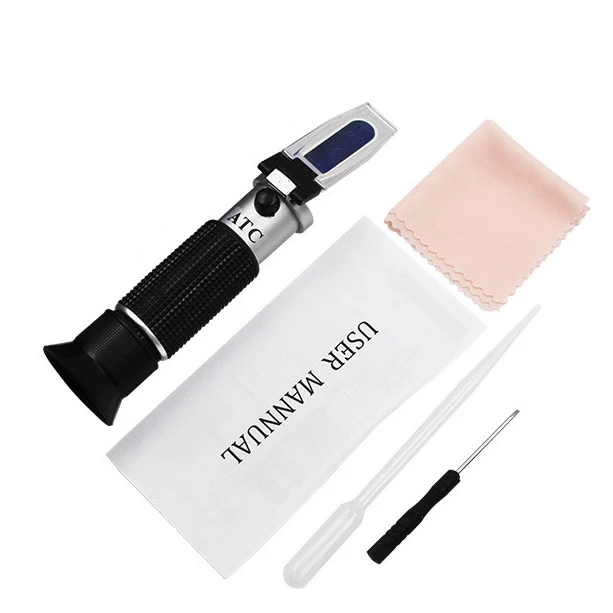 10pcs Portable Refractometer 0-32 / 80 Sugar Meter Refractometer Optical Refraction Food And Beverage Sugar Detector
10pcs Portable Refractometer 0-32 / 80 Sugar Meter Refractometer Optical Refraction Food And Beverage Sugar Detector