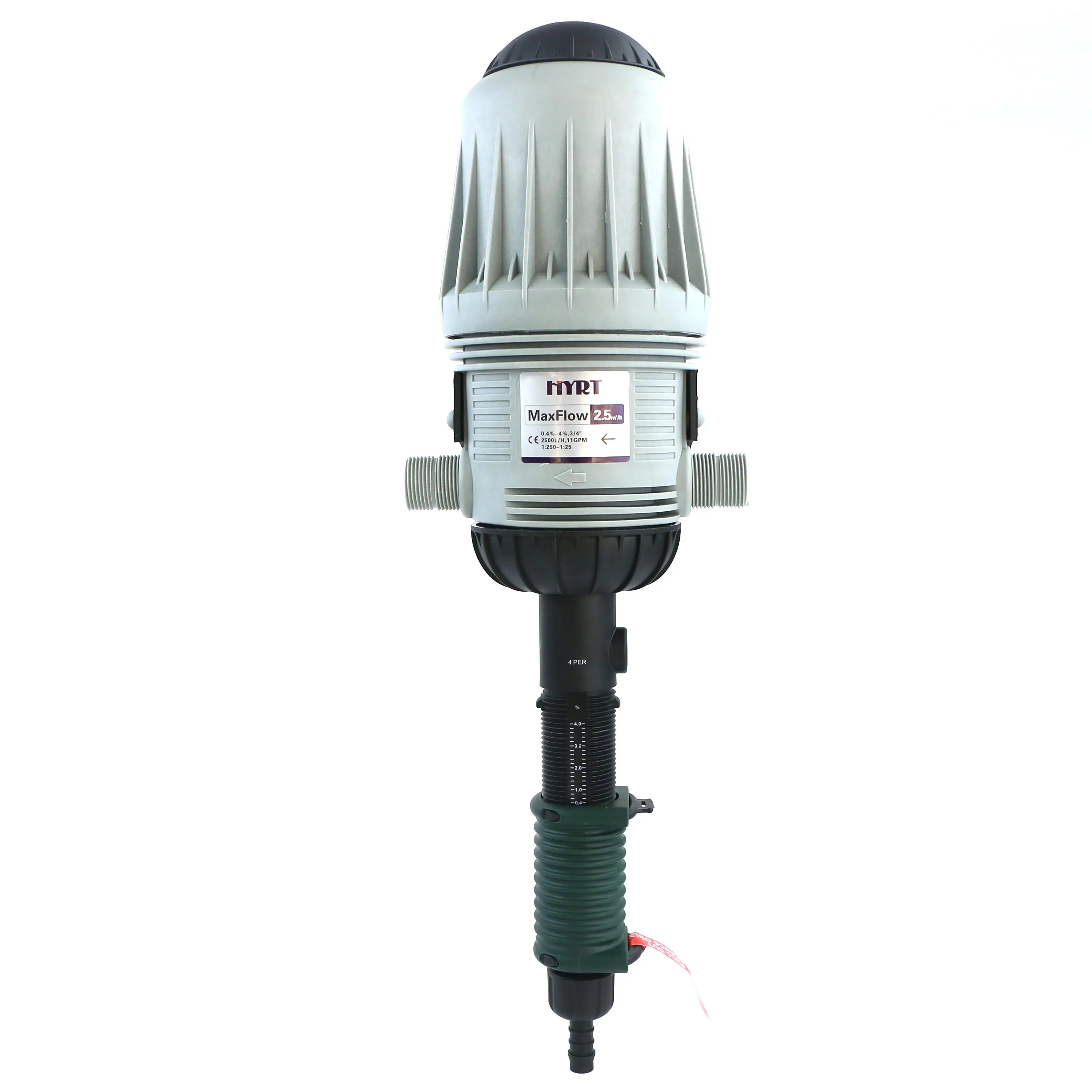Proportional Fertilizer Injector Automatic Irrigation Hydrodynamic Pump Adjustable Dosage
Proportional Fertilizer Injector Automatic Irrigation Hydrodynamic Pump Adjustable Dosage