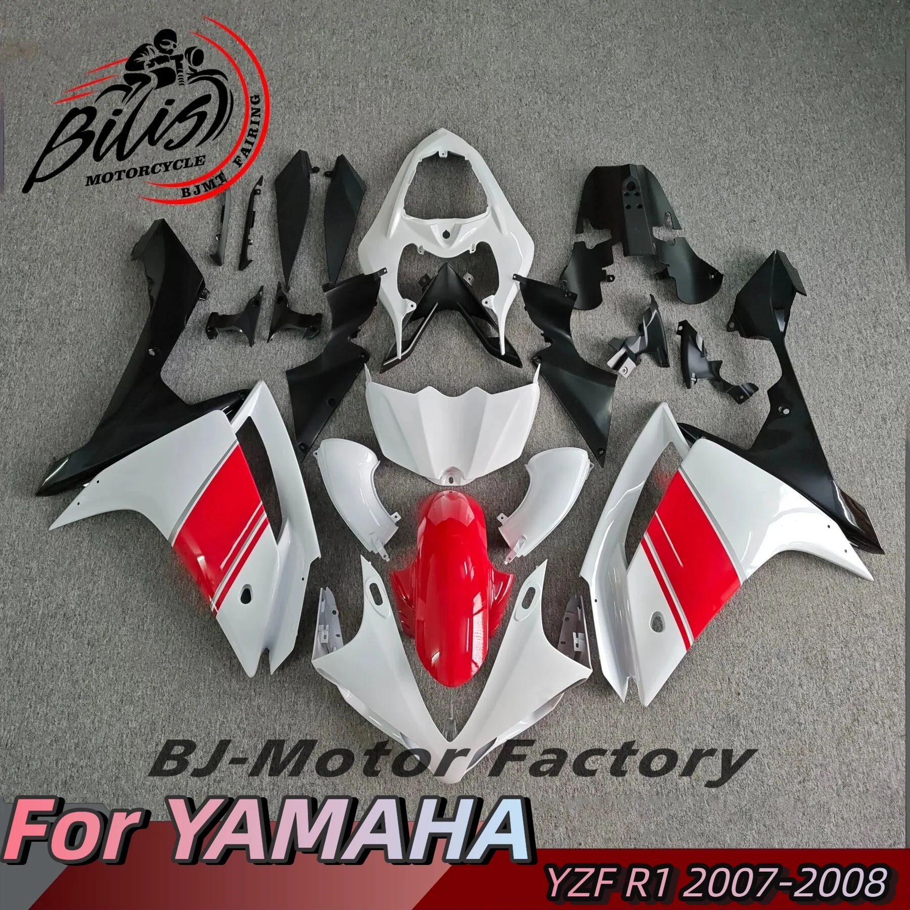 Injection Mold New ABS Fairings Kit Fit For YAMAHA YZF-R1 2007 2008 07 08 R1 Bodywork Set Red White
Injection Mold New ABS Fairings Kit Fit For YAMAHA YZF-R1 2007 2008 07 08 R1 Bodywork Set Red White