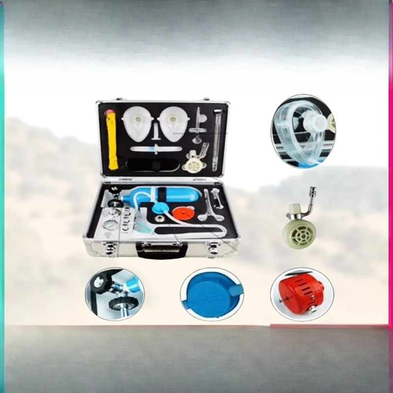 Portable multifunctional artificial respiration oxygen supply, light weight, mine emergency rescue equipment
Portable multifunctional artificial respiration oxygen supply, light weight, mine emergency rescue equipment