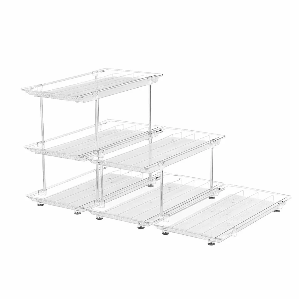 Plastic Pet Food Storage Rack Large Capacity Space Saving Soda Can Dispenser Anti-slip Multi-tier Can Storage Rack Fridge
Plastic Pet Food Storage Rack Large Capacity Space Saving Soda Can Dispenser Anti-slip Multi-tier Can Storage Rack Fridge