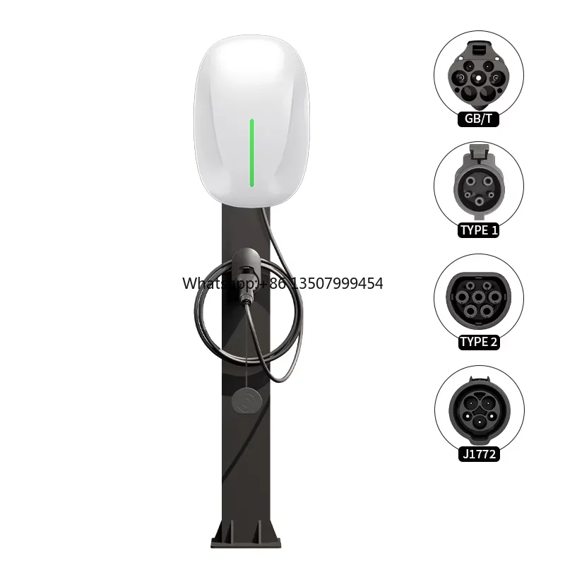 Wall-mounted Charging Station Wallbox European Standard TYPE 2 7-22kW New Electric Vehicle Safety IP66 Protection 32A 5m
Wall-mounted Charging Station Wallbox European Standard TYPE 2 7-22kW New Electric Vehicle Safety IP66 Protection 32A 5m
