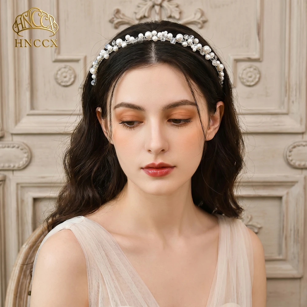 HNCCX Silver Color Bride Thin Headband Pearl Crystal Women Head Hoop Wedding Party Rhinestone Headpieces Hair Accessories HP1015
HNCCX Silver Color Bride Thin Headband Pearl Crystal Women Head Hoop Wedding Party Rhinestone Headpieces Hair Accessories HP1015