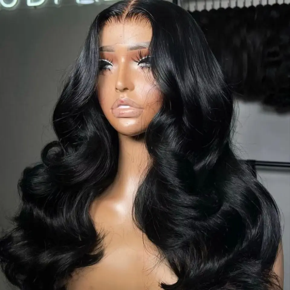 13x6 Body Wave Natural Black HD Lace Front Wig Human Hair Pre Plucked With Baby Hair And Natural Hairline Brazilian Hair Remy Hair For Black Women 26 Inch 200 Density
13x6 Body Wave Natural Black HD Lace Front Wig Human Hair Pre Plucked With Baby Hair And Natural Hairline Brazilian Hair Remy Hair For Black Women 26 Inch 200 Density