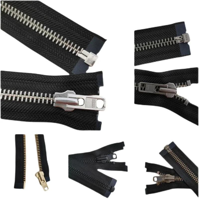 8# 50cm To 70cm Vintage Metal YKK Zipper Black Gold Silver Bronze Single Open End Leather Jacket Coat Tailor Sewing Accessory
8# 50cm To 70cm Vintage Metal YKK Zipper Black Gold Silver Bronze Single Open End Leather Jacket Coat Tailor Sewing Accessory