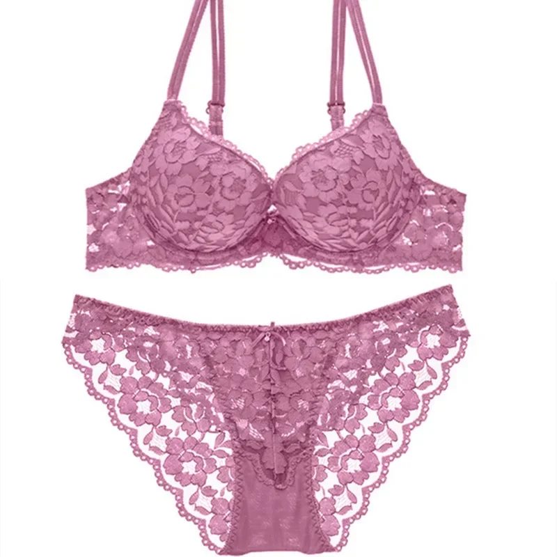 Style Lingerie Set Comfort Underwear Lace Thin Screw Thread Push Up Bra Set beauty back Big Size Women Bra Panties Set
Style Lingerie Set Comfort Underwear Lace Thin Screw Thread Push Up Bra Set beauty back Big Size Women Bra Panties Set