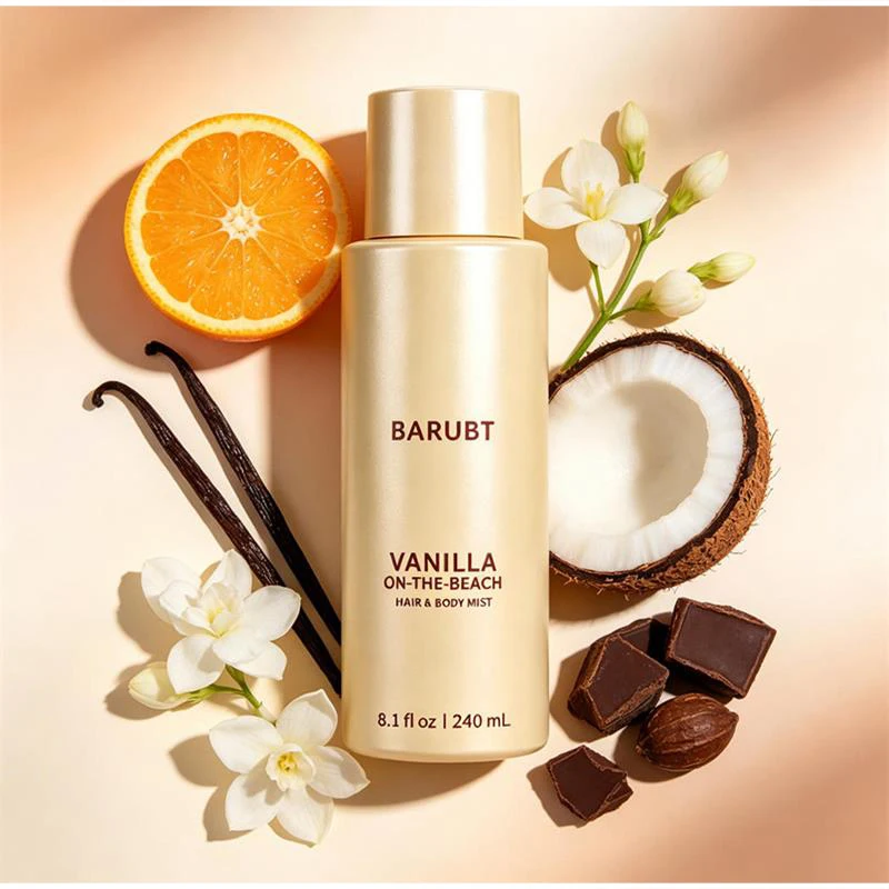 240ml Vanilla Coconut Hair Fragrance Spray, Water Based Refreshing Non-sticky, Friction Activating Long-lasting Scent Hair Care
240ml Vanilla Coconut Hair Fragrance Spray, Water Based Refreshing Non-sticky, Friction Activating Long-lasting Scent Hair Care