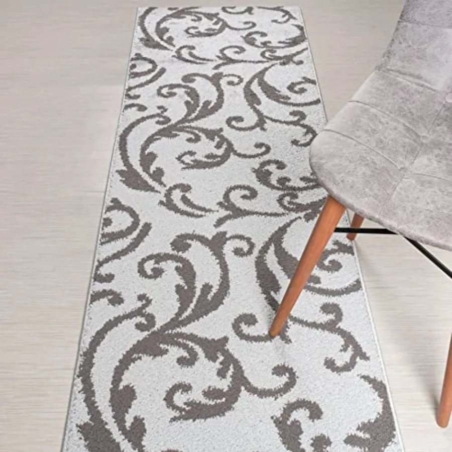 Custom Length, Non Slip Modern Floral Carpet Runner Rug Mat for Entry Hallway Kitchen Laundry, 26 inch x 20 feet, Sier
Custom Length, Non Slip Modern Floral Carpet Runner Rug Mat for Entry Hallway Kitchen Laundry, 26 inch x 20 feet, Sier