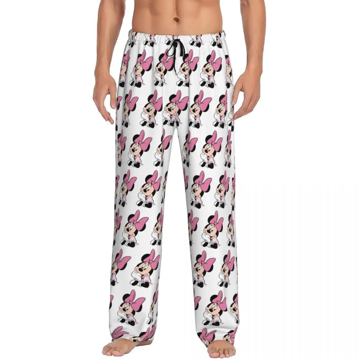 Men Cartoon Animation Minnie Mouse Pajama Pants Custom Printed Sleep Sleepwear Bottoms with Pockets
Men Cartoon Animation Minnie Mouse Pajama Pants Custom Printed Sleep Sleepwear Bottoms with Pockets