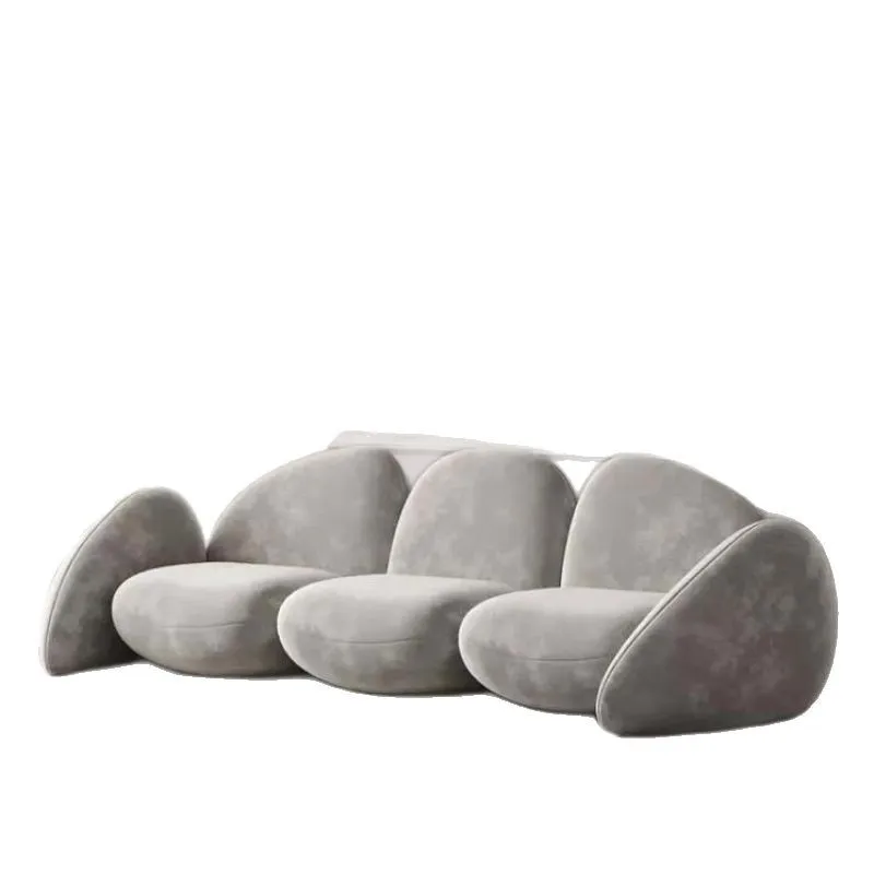 Creative shape simple special-shaped small apartment three-person sofa, minimalist Internet celebrity sofa
Creative shape simple special-shaped small apartment three-person sofa, minimalist Internet celebrity sofa