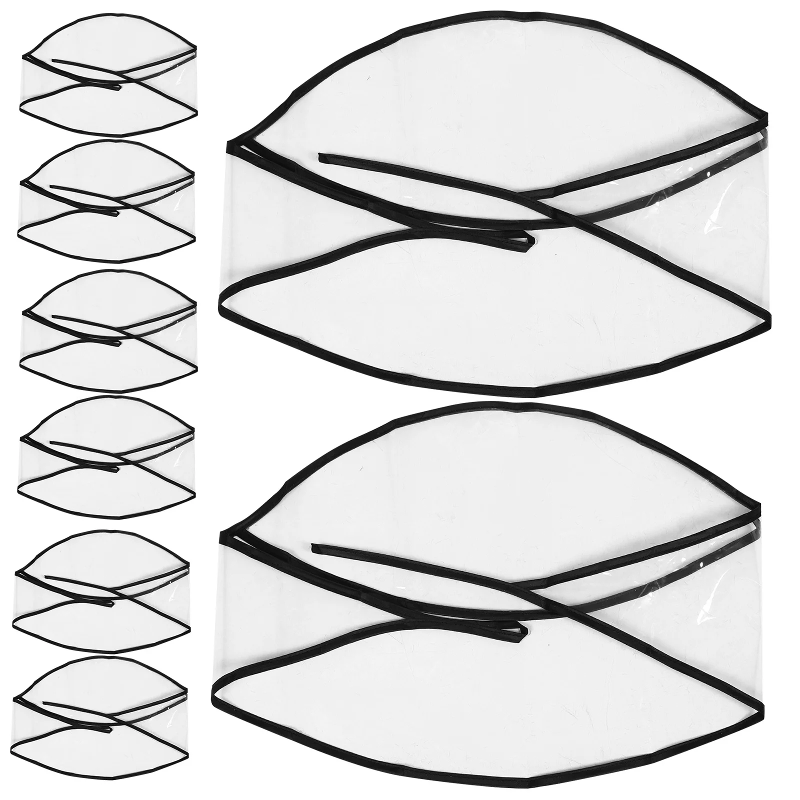 8Pcs Clear Waterproof Rain Bonnet Visor Portable Caps Outdoor Hairstyle Protection Rain Hat Bonnets Male Bonnet
8Pcs Clear Waterproof Rain Bonnet Visor Portable Caps Outdoor Hairstyle Protection Rain Hat Bonnets Male Bonnet