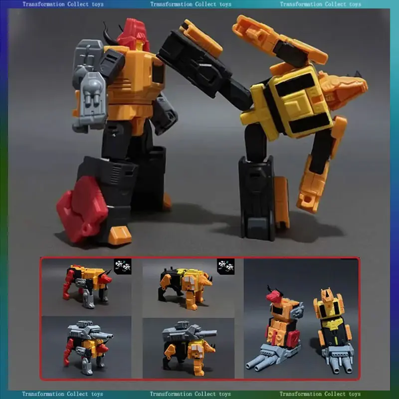 In Stock QQT Studio Transformation QQT-02 QQT02 Rhino bison suit 2PCS Action Figure Model Robot Collection Toy Gift
In Stock QQT Studio Transformation QQT-02 QQT02 Rhino bison suit 2PCS Action Figure Model Robot Collection Toy Gift